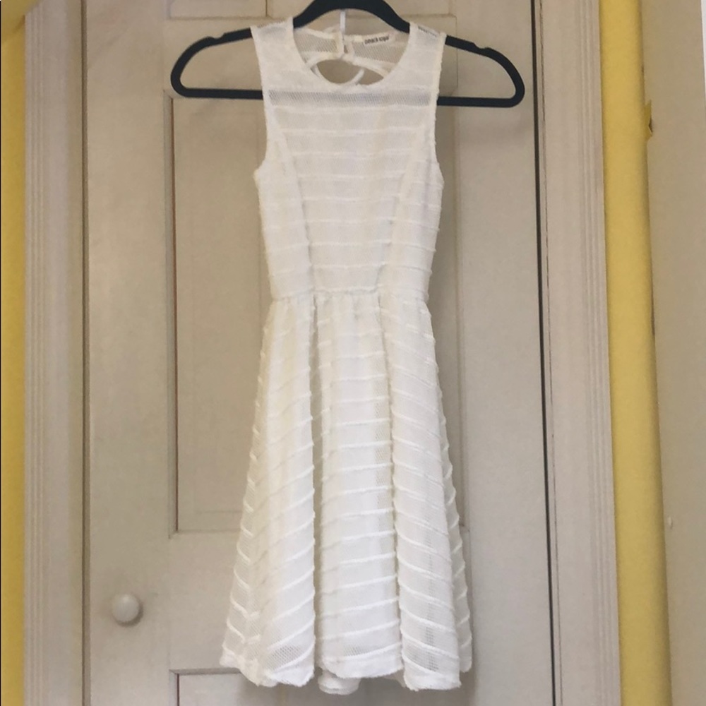 FREE when Bundled! White Mesh Dress